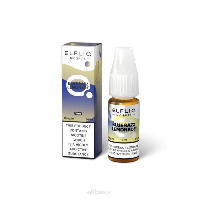 elfbar elfliq blue razz limonáda nic salts - 10ml-20 mg/ml 8442218