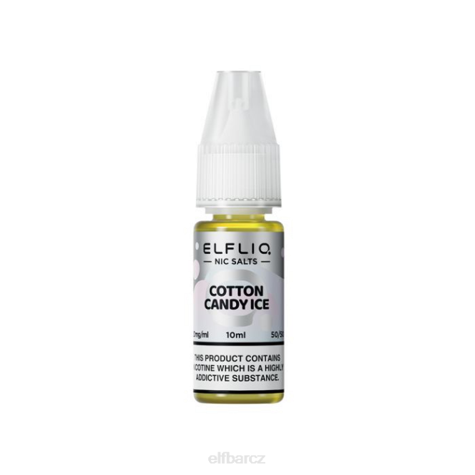 elfbar elfliq cukrová vata ledová sůl - 10ml-10 mg/ml 8442213