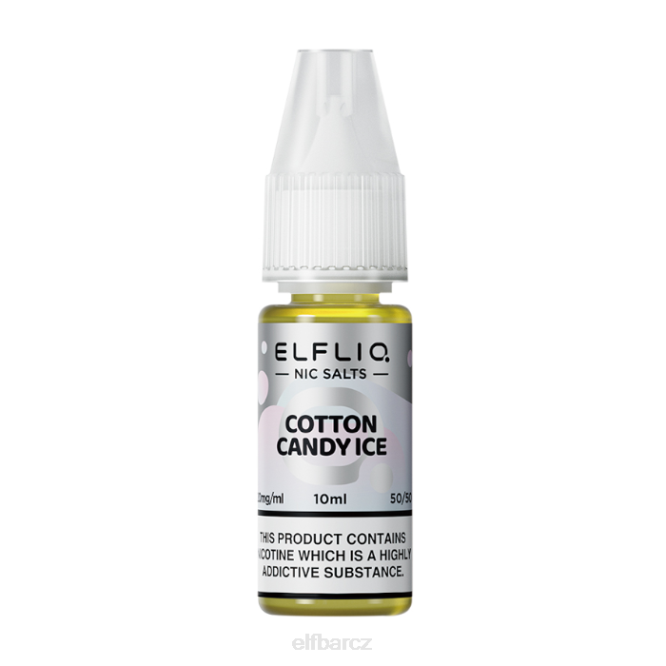 elfbar elfliq cukrová vata ledová sůl - 10ml-10 mg/ml 8442213