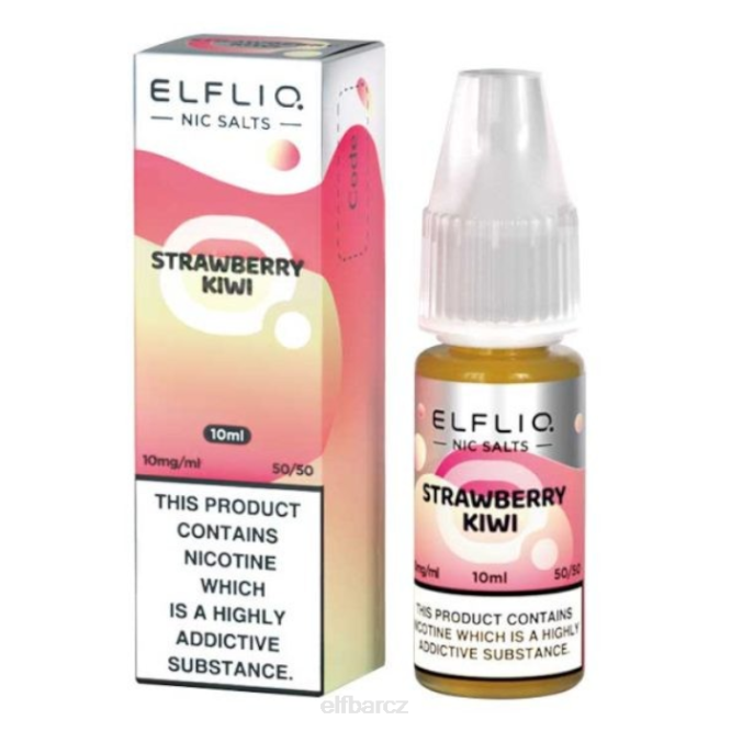 elfbar elfliq nic salts - jahodové kiwi - 10ml-20 mg/ml 8442181