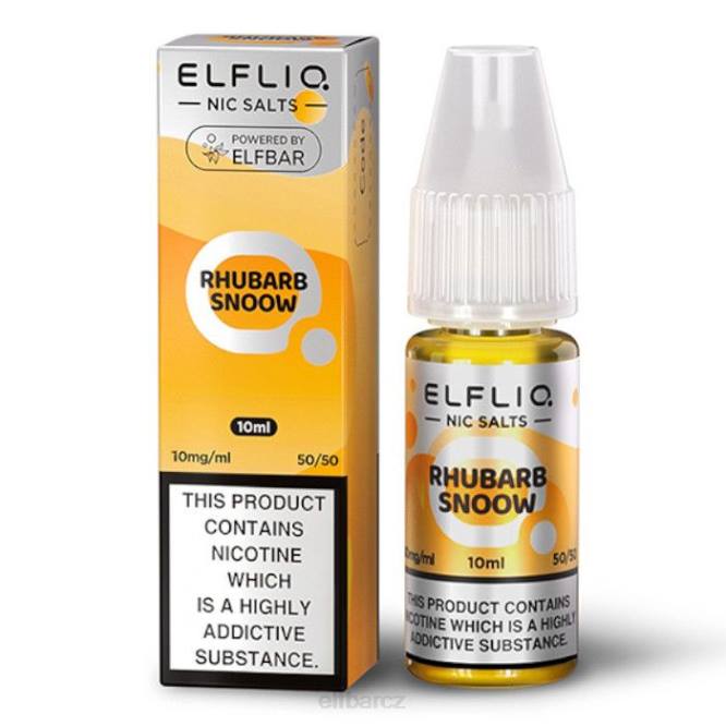 elfbar elfliq nic salts - rebarbora sněhová - 10ml-20 mg/ml 8442172