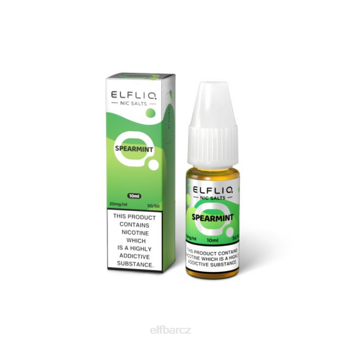 elfbar elfliq spearmint nic salts - 10ml-20 mg/ml 8442208