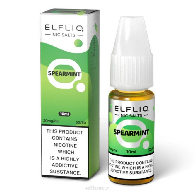 elfbar elfliq spearmint nic salts - 10ml-5mg 8442206
