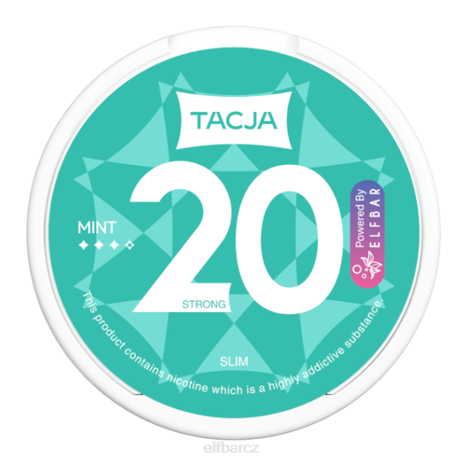 elfbar tacja nikotinový sáček - máta - 1ks-12mg/g 8442231