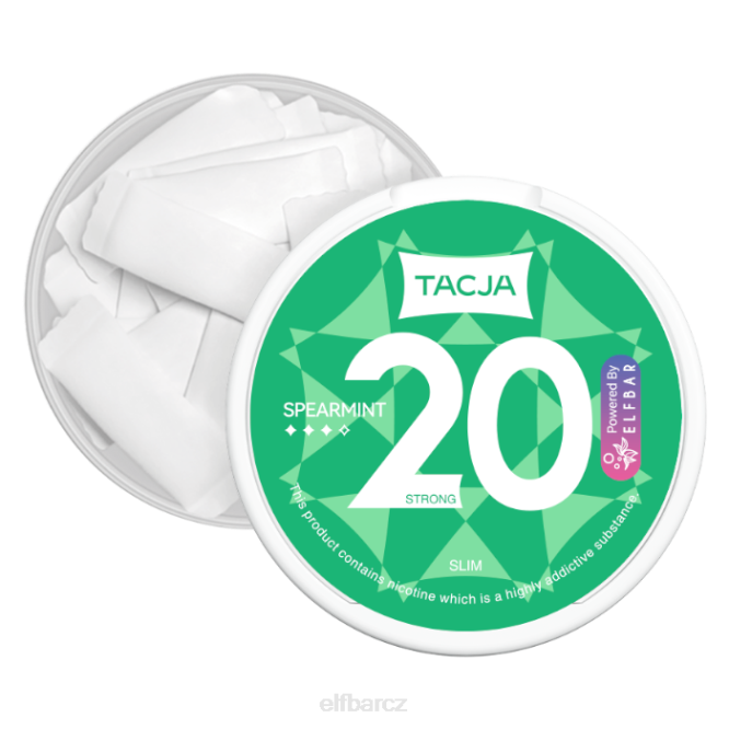 elfbar tacja nikotinový sáček - máta klasnatá - 1ks - 18mg/g 8442226