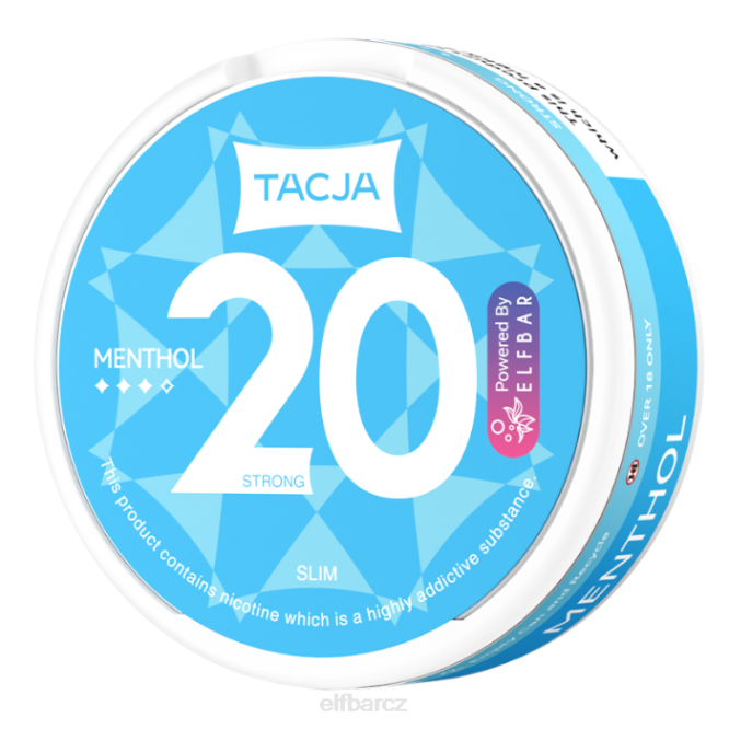 elfbar tacja nikotinový sáček - mentol - 1 ks - 18 mg/g 8442222
