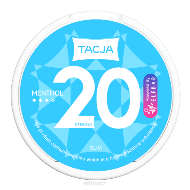 elfbar tacja nikotinový sáček - mentol - 1 ks - 20 mg/g 8442223