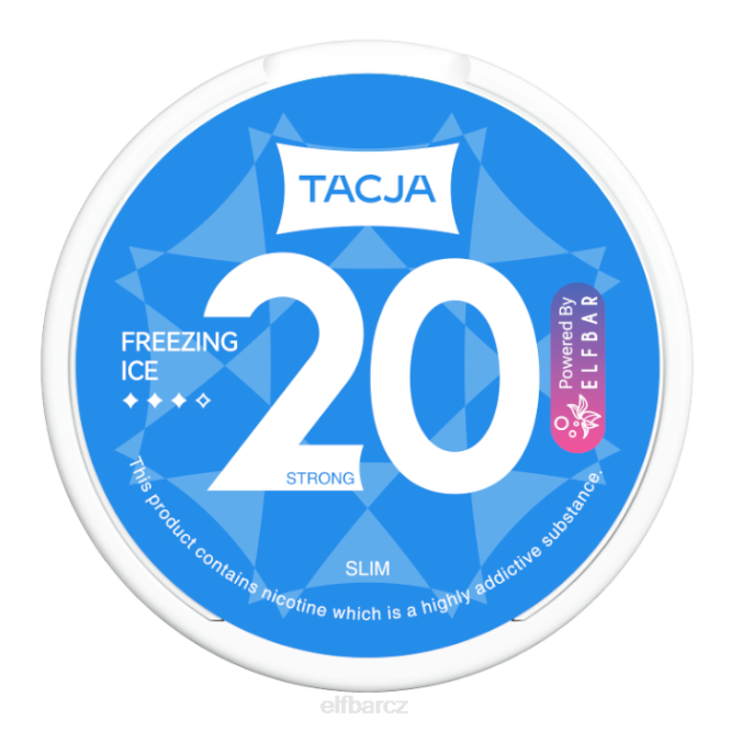 elfbar tacja nikotinový sáček - mrazící led - 1 ks - 20 mg/g 8442230