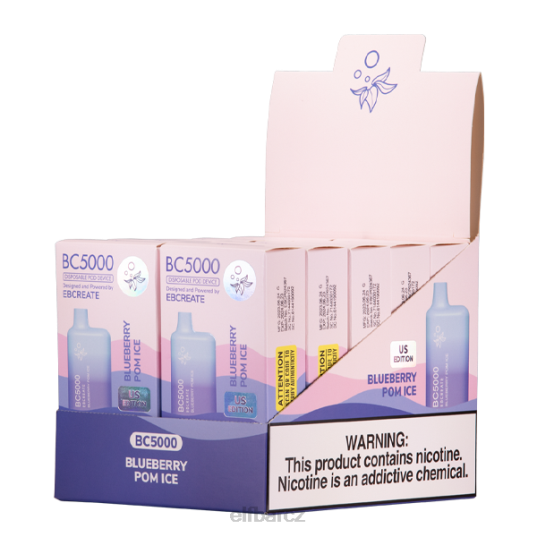 ELFBAR borůvkový pom ice bc5000 spotřebitel - 40 mg - jednotlivě TJTP621