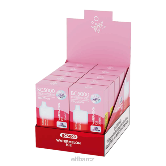 ELFBAR melounový led bc5000 konzumní - jednorázový - 40 mg TJTP67