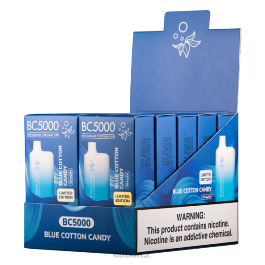 ELFBAR modrá cukrová vata bc5000 spotřebitel - 50 mg - jednorázová TJTP650