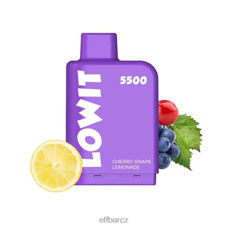 ELFBAR předplněný lusk lowit 5500 šluků 2%nic třešňová hroznová limonáda 60FDZ148