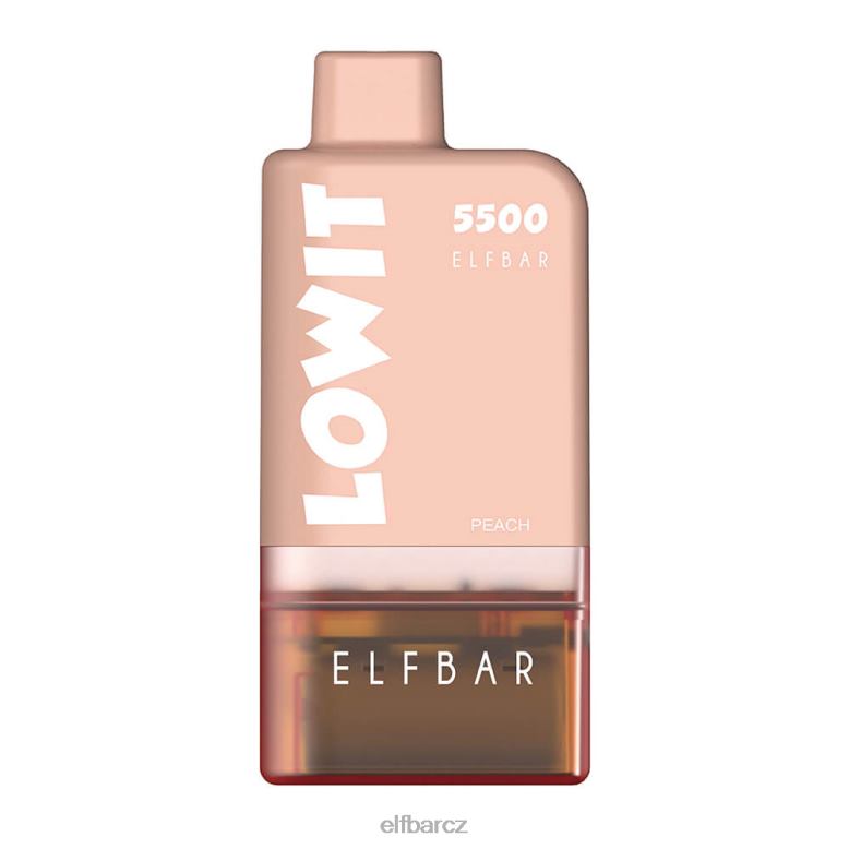 ELFBAR předplněná sada podů lowit 5500 2%nic šťavnatá broskev 60FDZ130