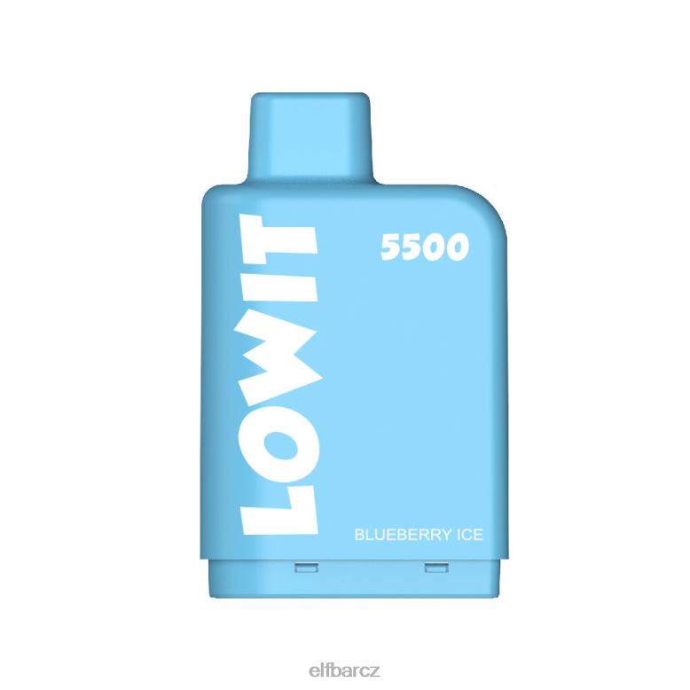 ELFBAR předplněná sada podů lowit 5500 2%nic borůvkový led 60FDZ123