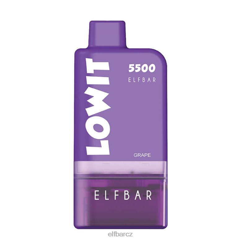 ELFBAR předplněná sada podů lowit 5500 2%nic máta 60FDZ127