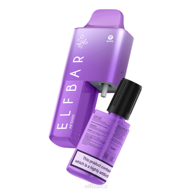elfbar af5000 předplněná sada - 20 mg 844252 hroznový