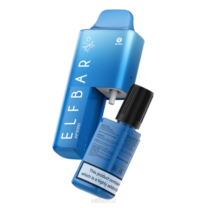 elfbar af5000 předplněná sada - 20 mg 844255 borůvkový led