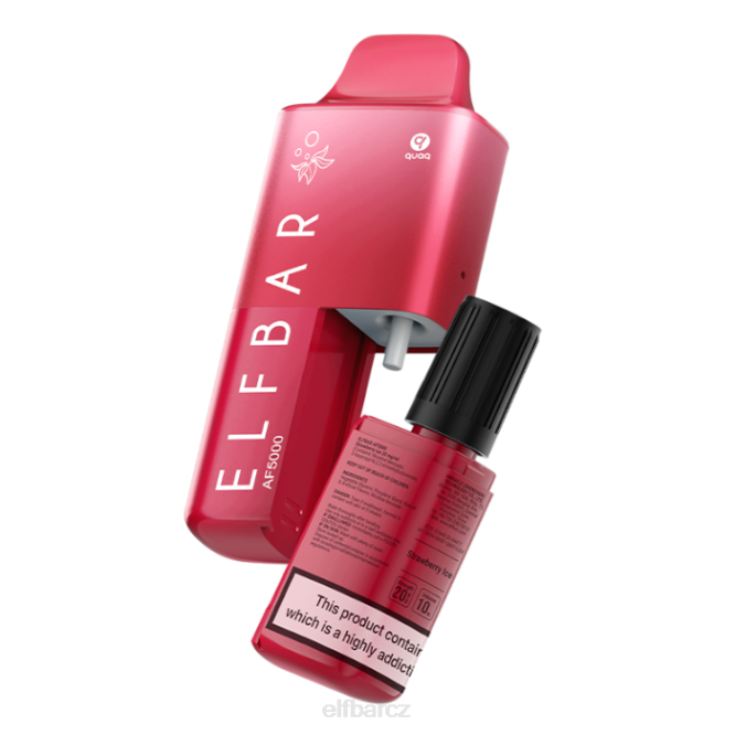 elfbar af5000 předplněná sada - 20 mg 844260 jahodový led