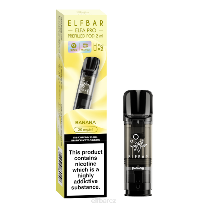 elfbar elfa pro předplněné tobolky - 20 mg - 2 ks 844279 máta peprná