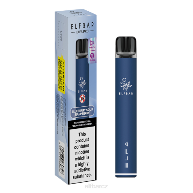 elfbar elfa pro pod kit - dobíjecí 844269 námořnická modř + borůvkový kyselý lusk