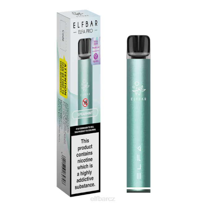 elfbar elfa pro pod kit - dobíjecí 844277 Předplněný lusk soumraku azurová + máta