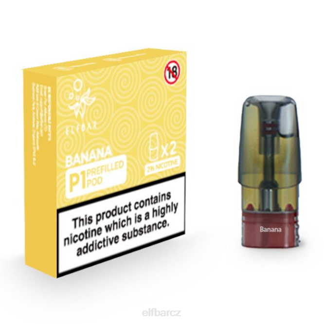 elfbar mate 500 p1 předplněné tobolky - 20 mg (2 balení) 8442143 banán