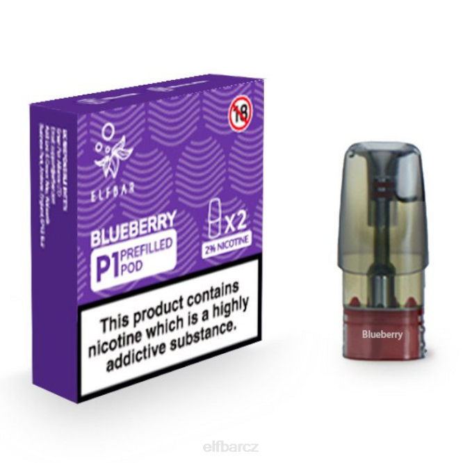 elfbar mate 500 p1 předplněné tobolky - 20 mg (2 balení) 8442144 borůvka
