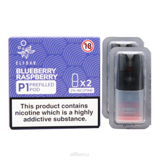 elfbar mate 500 p1 předplněné tobolky - 20 mg (2 balení) 8442145 hroznový