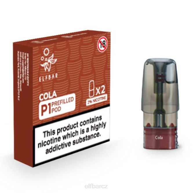 elfbar mate 500 p1 předplněné tobolky - 20 mg (2 balení) 8442148 cola