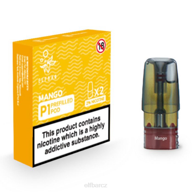 elfbar mate 500 p1 předplněné tobolky - 20 mg (2 balení) 8442153 mango