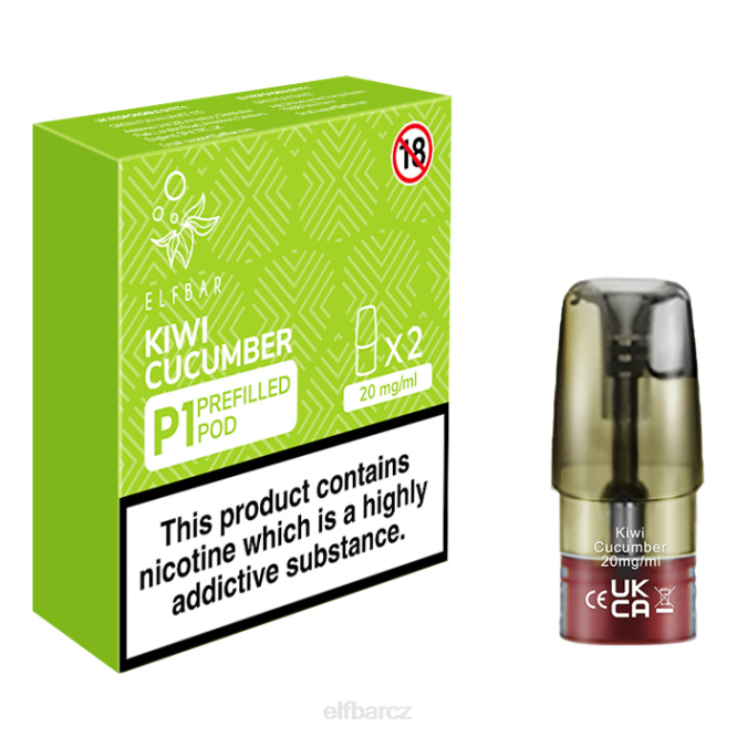 elfbar mate 500 p1 předplněné tobolky - 20 mg (2 balení) xenonu 8442168