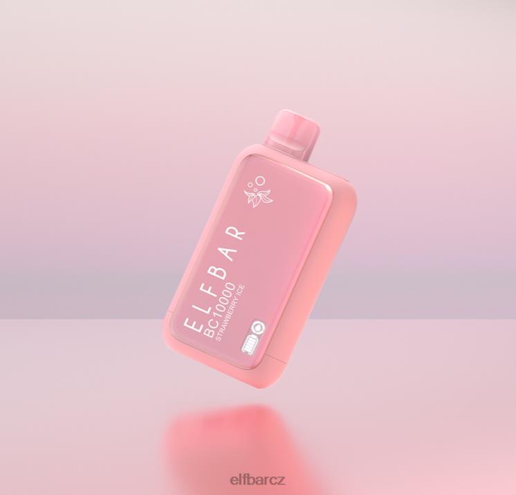 ELFBAR BC10000 jednorázová vape dinmol edice jahodový led X02P616 - Elf Bar Bez Nikotinu