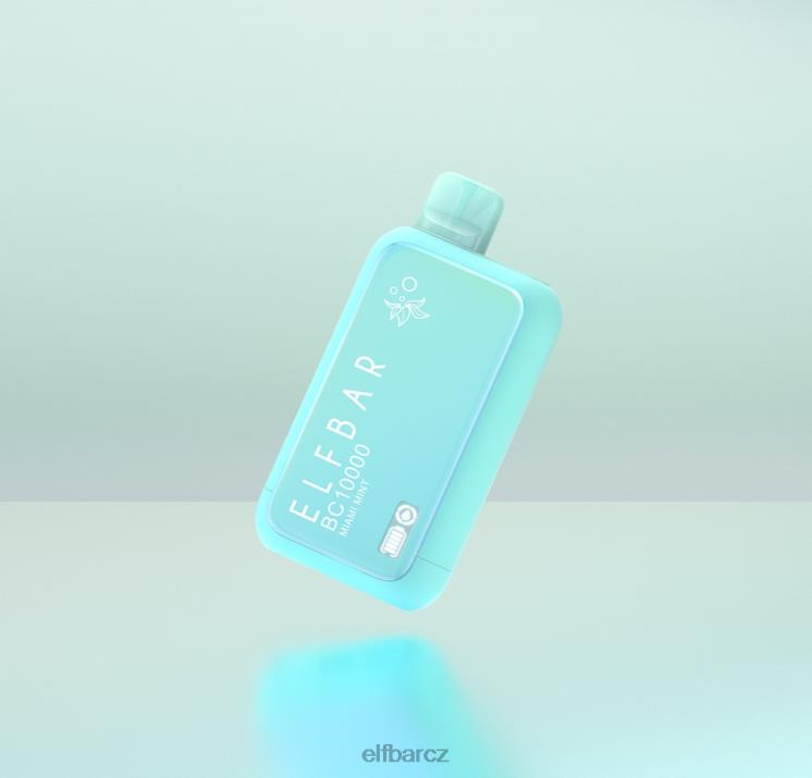 ELFBAR BC10000 jednorázová vape dinmol edice miamská máta X02P620 - Elf Bar 5000