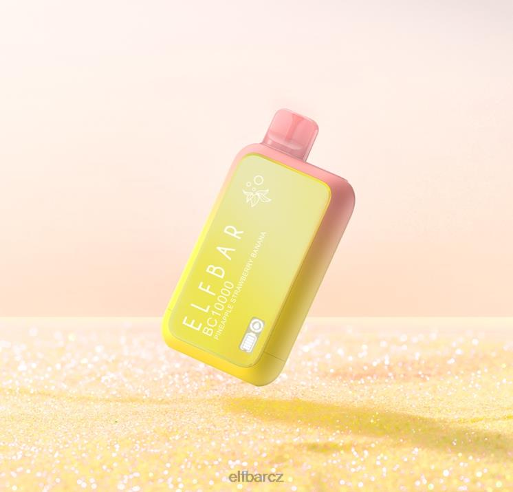 ELFBAR BC10000 jednorázová vape sunit edice ananas jahoda banán X02P610 - Elf Bar Liquid