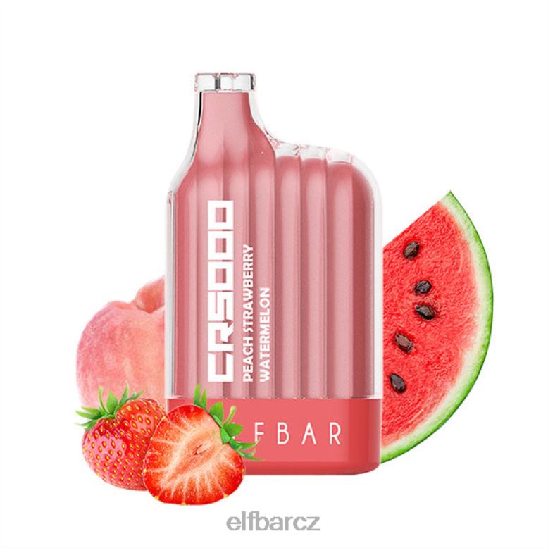 ELFBAR cr5000 jednorázová vapka 5000 šluků brusinkový hrozn 60FDZ26