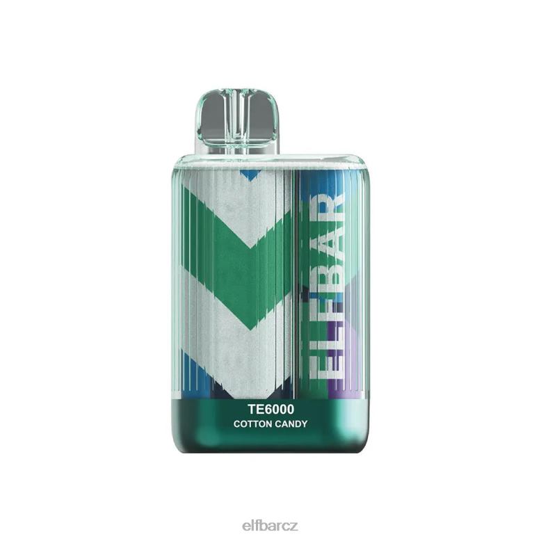 ELFBAR jednorázové vape te6000 potahy cukrová vata 60FDZ88