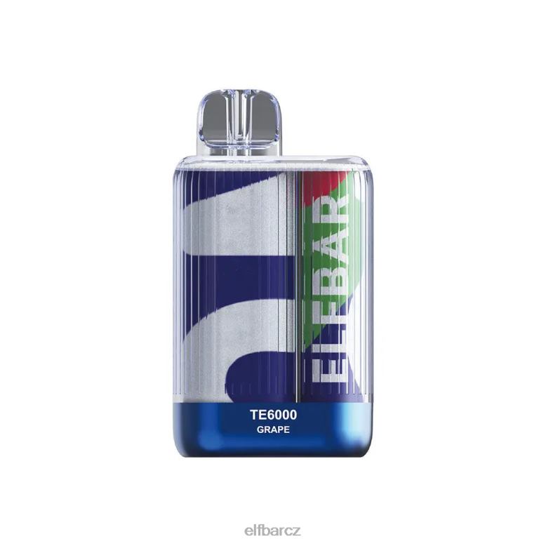 ELFBAR jednorázové vape te6000 potahy hroznový 60FDZ86
