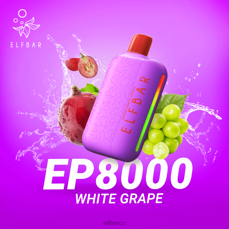 ELFBAR jednorázové vapky nové ep8000 potahy broskev mango 60FDZ74