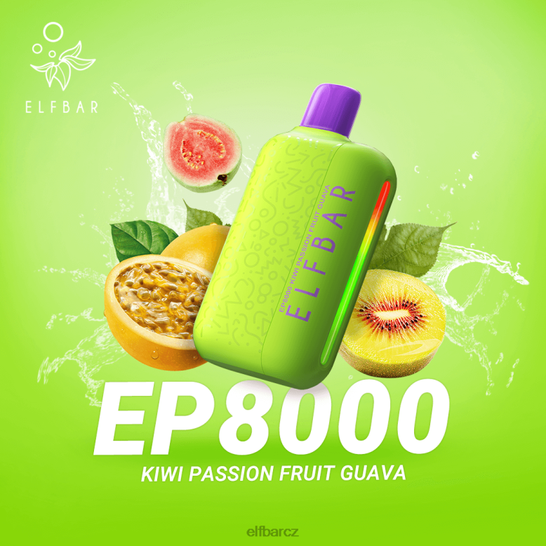 ELFBAR jednorázové vapky nové ep8000 potahy tabák 60FDZ61