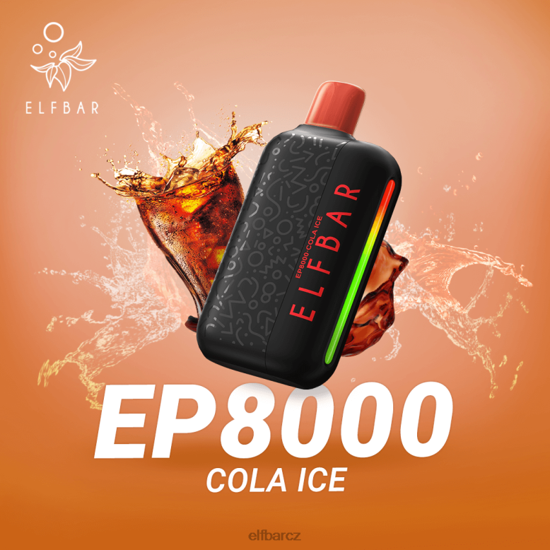 ELFBAR jednorázové vapky nové ep8000 potahy tabák 60FDZ61