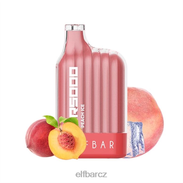 ELFBAR nejlepší příchuť jednorázový vape cr5000 led série broskvový led 60FDZ20