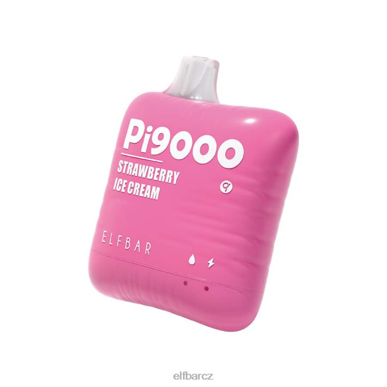 ELFBAR pi9000 jednorázový vape 9000 šluků Jahodová zmrzlina 60FDZ119