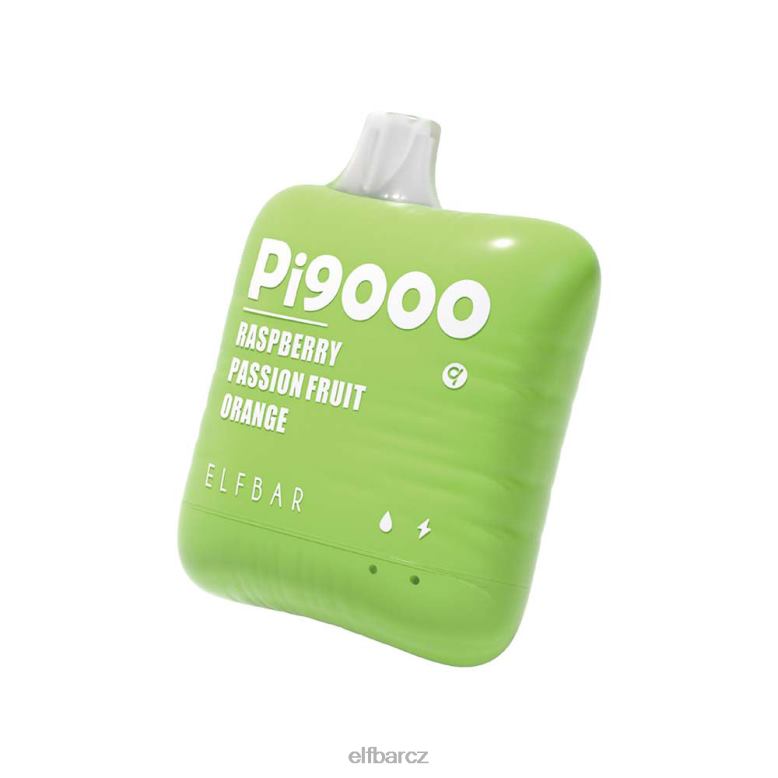 ELFBAR pi9000 jednorázový vape 9000 šluků malina mučenka pomeranč 60FDZ117