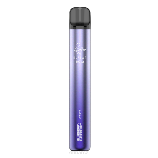 elfbar 600v2 jednorázová vapka - 20 mg 844216 borůvka malina