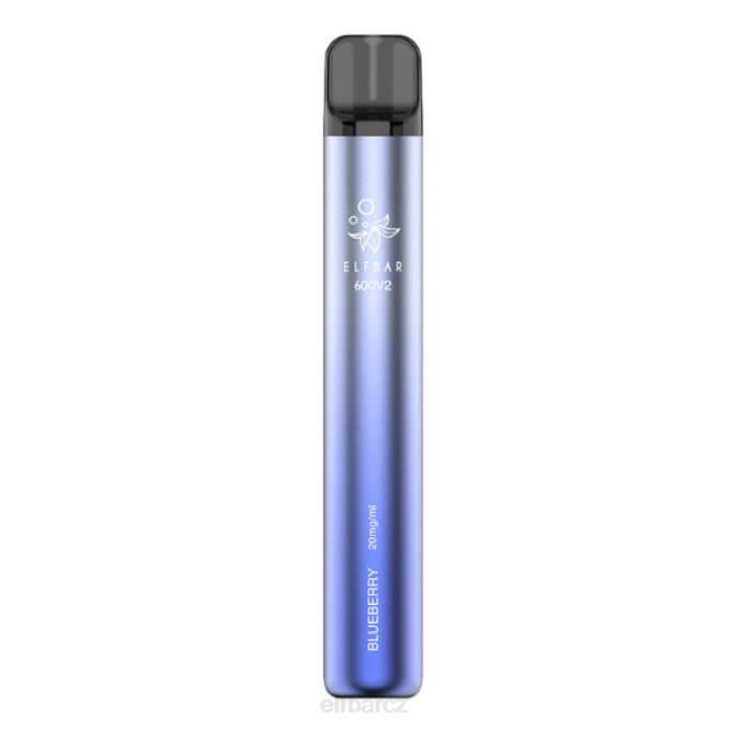elfbar 600v2 jednorázová vapka - 20 mg 84421 borůvka